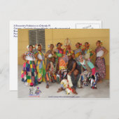 CNM Panamanian Congos Postkarte (Vorne/Hinten)