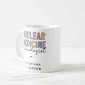 CNMT-Geschenke für den Nuklearen Medizintechniker Kaffeetasse (Vorderseite Links)