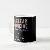CNMT-Geschenke für den Nuklearen Medizintechniker Kaffeetasse (Vorderseite Links)