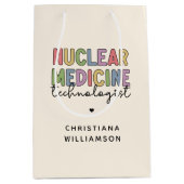 CNMT-Geschenke für den Nuklearen Medizintechniker Mittlere Geschenktüte (Vorderseite)