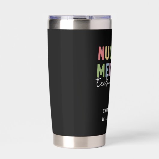 CNMT-Geschenke für den Nuklearen Medizintechniker Thermobecher (Vorderseite)