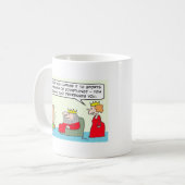 CNN drückt gerade Königkönigin nieder Kaffeetasse (Vorderseite Links)