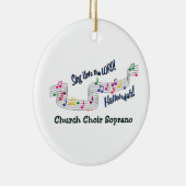 Cnotes Church Choir Soprano Keramikornament (Rechts)