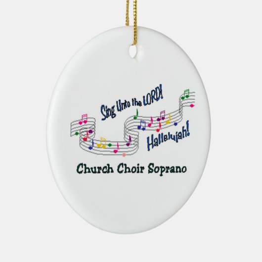 Cnotes Church Choir Soprano Keramikornament (Rechts)