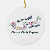 Cnotes Church Choir Soprano Keramikornament (Vorne)