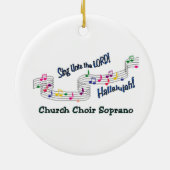 Cnotes Church Choir Soprano Keramikornament (Hinten)