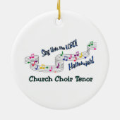 Cnotes Church Choir Tenor Keramikornament (Hinten)