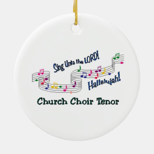 Cnotes Church Choir Tenor Keramikornament (Hinten)