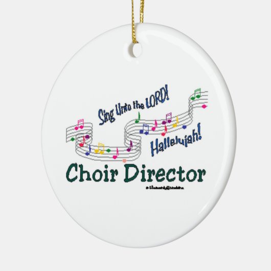 Cnotes-Kirchen-Chor-Direktor Keramik Ornament (Links)