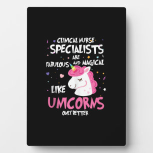 CNS Einhorn Clinical Nurse Specialists Tank Top Fotoplatte