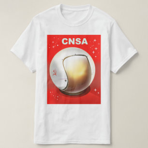 CNSA China Weltraumkunst. T-Shirt