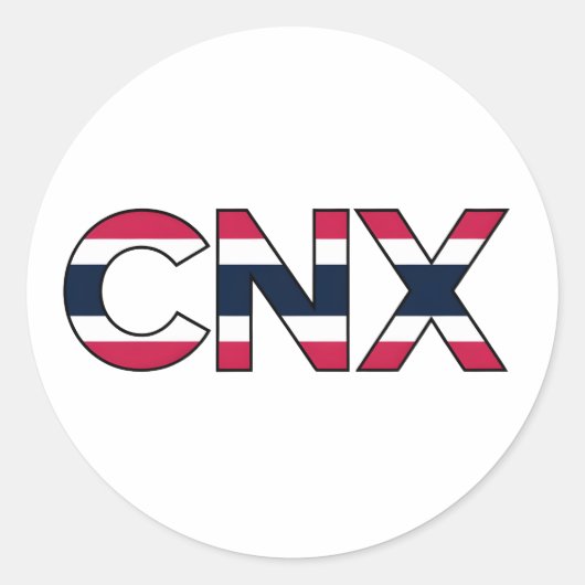 CNX Thailand Sticker (Vorderseite)
