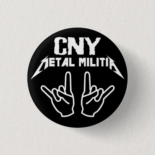 CNY-Metallmiliz-Knopf Button (Vorderseite)