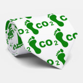 CO2 Abdruck Krawatte (Gerollt)