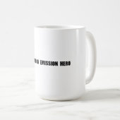 CO2-Emissionsheld Kaffeetasse (VorderseiteRechts)