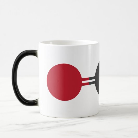 CO2 Molekulare Struktur Verwandlungstasse (Links)