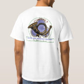 Co B, 8. freiwillige Infanterie Ohios T-Shirt (Rückseite)