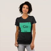 Co-Coen Funny Chemistry Element Symbol T - Shirt (Vorne ganz)