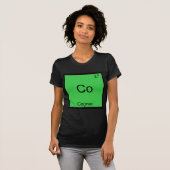 Co-Cognac Funny Chemistry Element Symbol T - Shirt (Vorne ganz)