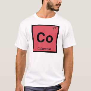 Co - Columbia Missouri Chemie Periodensystem T-Shirt