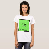 Co-Confucius Funny Chemistry Element Symbol T-Shir T-Shirt (Vorne ganz)