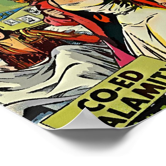 Co Ed Calamity Poster (Ecke)