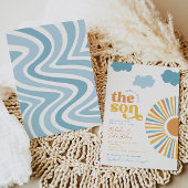 Co-Ed hier kommt die Son Baby Dusche Einladung