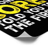 Co - If At First You Don't Succeed Try Doing What  Poster (Ecke)