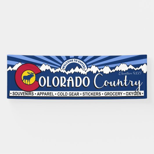 Co-Land-Parkfahne Banner (Horizontal)