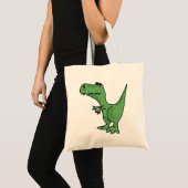 CO lustige T-rex Taschentasche Tragetasche (Vorderseite (Produkt))