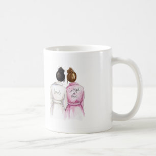 Co-Mädchen der Ehre? Bk Brötchen-Braut ein Kaffeetasse