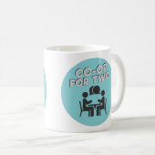 Co-op für Two Logo 11oz Classic Tasse (VorderseiteRechts)