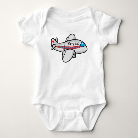 Co-Pilot clothes for kids Baby Strampler (Vorderseite)