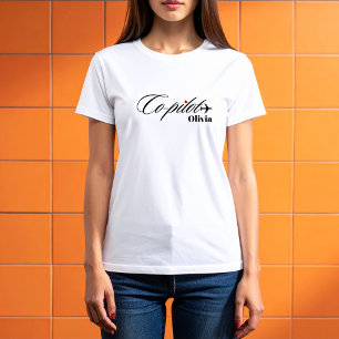 Co-Pilot-Flugzeug-Paar-Matching-Einfach-Benutzerde T-Shirt