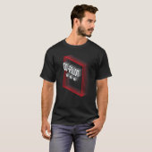 Co Pilot Job Title Appreciation Retro T-Shirt (Vorne ganz)
