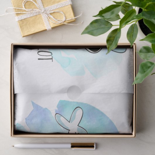 Co-Pilot mit Flugzeug Seidenpapier (Geschenk)