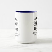 Co-Pilot Rules WWII Plane Humor Tee Tasse (Zentrum)