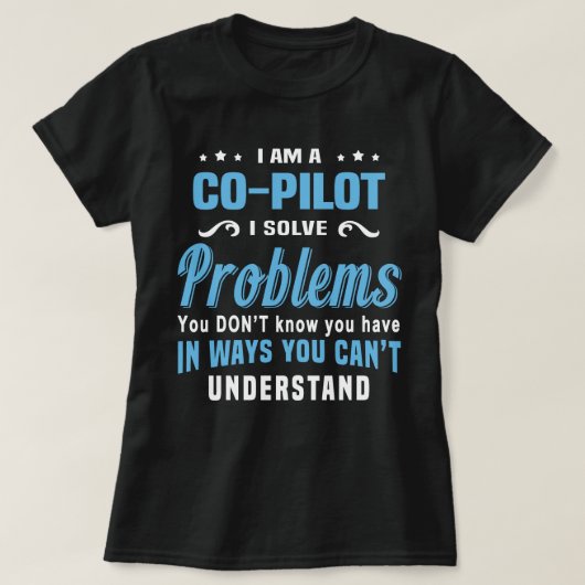 Co-Pilot T-Shirt (Design vorne)
