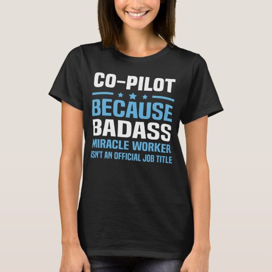 Co-Pilot T-Shirt (Vorderseite)