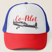 Co-Pilot Trucker Hat Truckerkappe (Vorderseite)