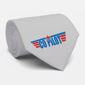 Co-Pilot Wings Abzeichen - Luftfahrt Krawatte (Gerollt)