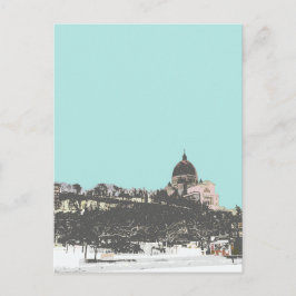 Cô te-des-Neiges & Oratoire Saint-Joseph Postkarte