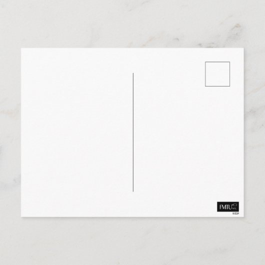 Cô te-des-Neiges Postkarte (Rückseite)