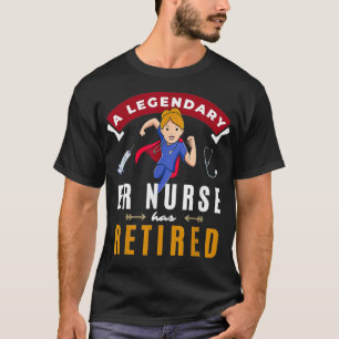 Co Worker Retirement Gag Geschenk Legendary ER Nur T-Shirt