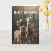 Co-Worker Sehr geehrt zu Uns Group Fun Deer Animal Karte (Gelbe Blume)