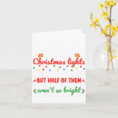 Co-workers Are Like Christmas Lights They Hang Tog Karte (Gelbe Blume)