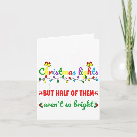 Co-workers Are Like Christmas Lights They Hang Tog Karte (Vorderseite)