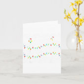 Co-workers Are Like Christmas Lights They Hang Tog Karte (Gelbe Blume)