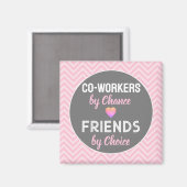 Co-WORKERs Besondere Freundschaftsgeschenk Magnet (Vorderseite/Rückseite)