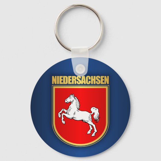 COA Niedersachsen (Niedersachsen) Schlüsselanhänger (Vorderseite)